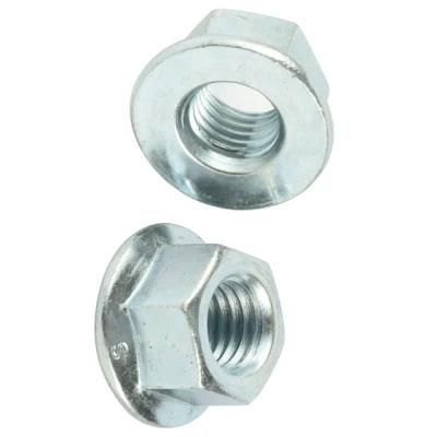 DIN6923 Carbon Steel Hex Flange Nut Hexagon Head
