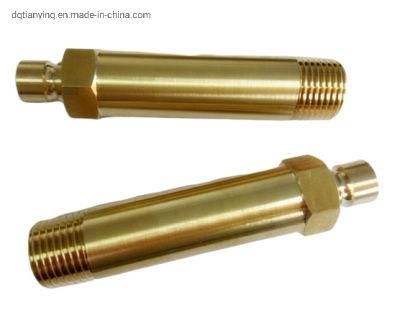Dme Mold Extension Brass Hose Connector Nipple