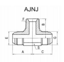 OEM China Factory Manufacturer Hose Assembly Hydraulic Hose Adaptor Jic Male 74° Cone or NPT Male Branch Tee