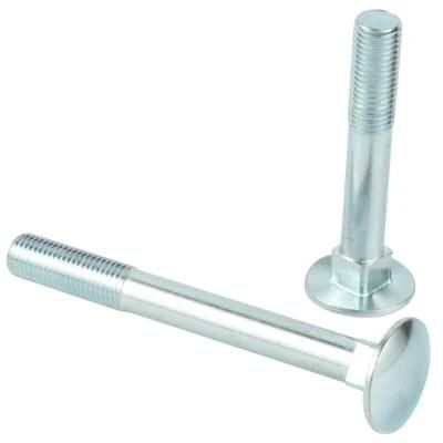DIN603 Round Head Square Neck Carriage Bolts Grade4.8, 8.8, 10.9, 12.9