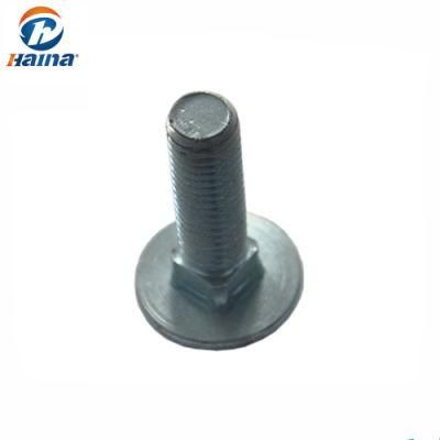 Zinc/Galvanized Carriage Bolt/ Mushroom Head Square Neck Bolts
