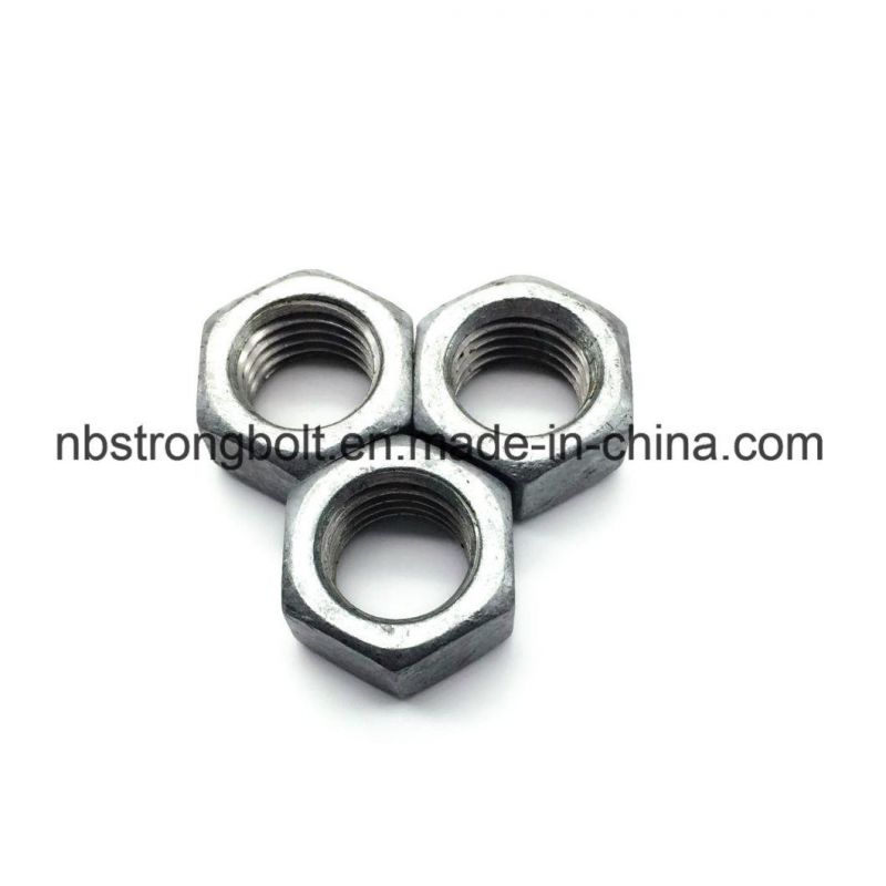 DIN934 Hex Nut Class 8 with HDG M27