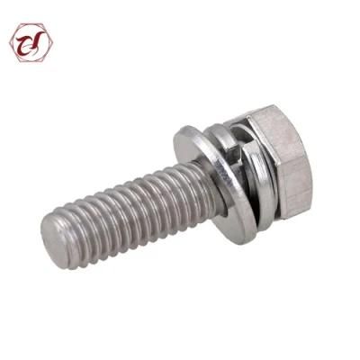 Sem DIN933 Stainless Steel 316 Full Thread A4-70 Hex Head Bolt
