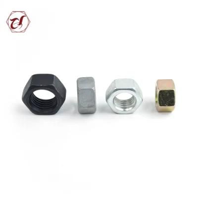 Yellow Zinc Plated Carbon Steel DIN934 Hexagon Nuts White Zinc Plated Hex Nut Blue Zinc Plated Hex Nut