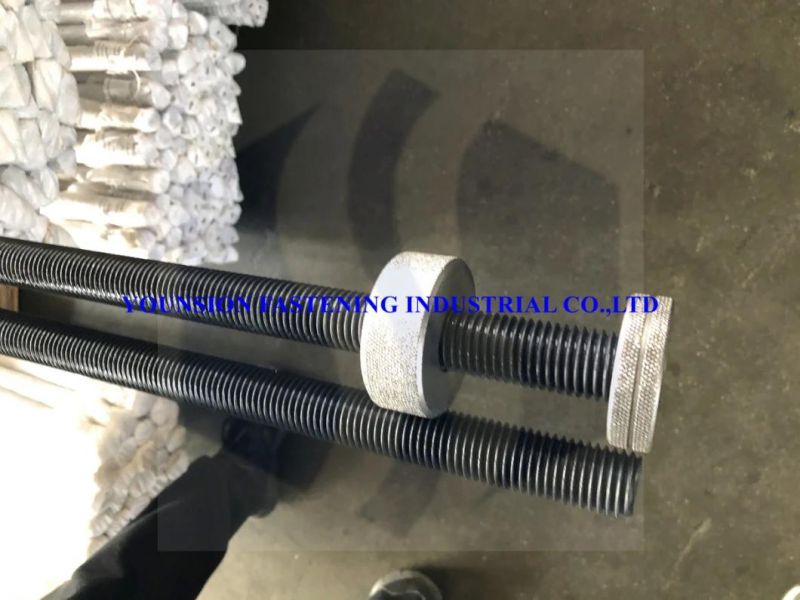 High Strength ASTM A193 B7 B7m Stud Bolt Black Oxide Full Thread Rods