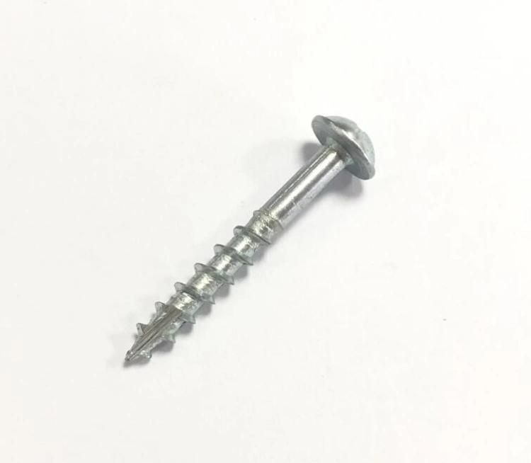 Square Drive #2 Round Washer Head Pocket Hole Screws