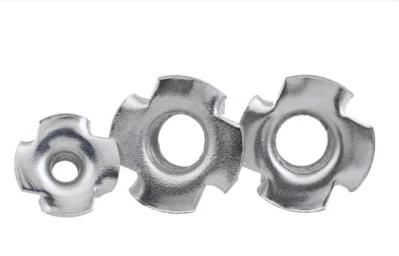 DIN1624 4-Prong Insert T-Nut Four-Jaw Tee Nut