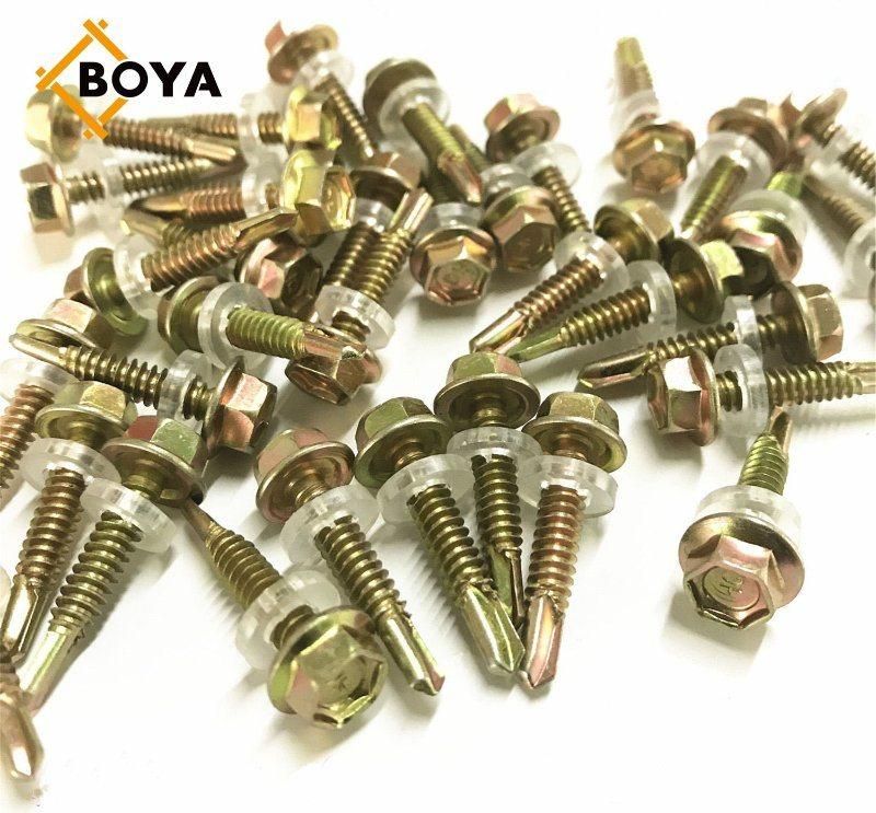 C1022 Carbon Steel Self Drilling Screw for Metal Plate