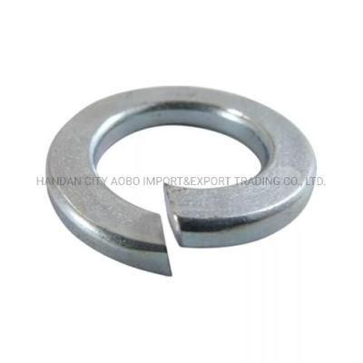 Fasteners DIN125 DIN127 Carbon Steel Flat Washer/ Spring Washer White&Yellow Color Zinc Gr4.8