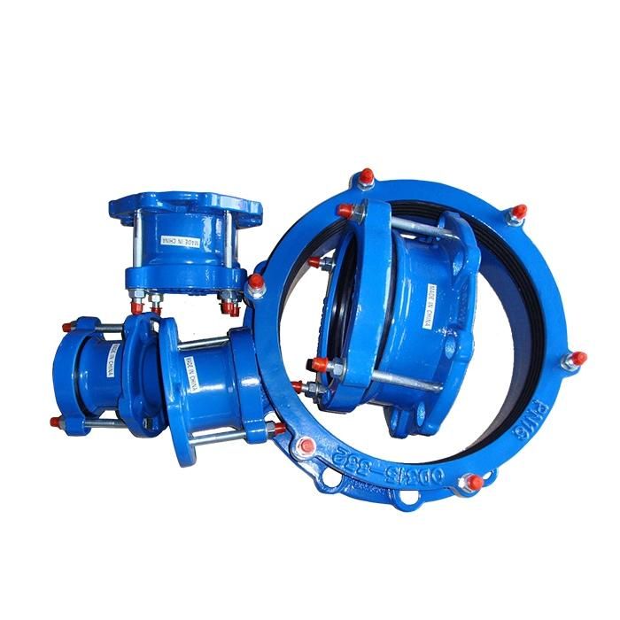 En545 Wide Range Flexible Flange Adaptor for Di Pipe