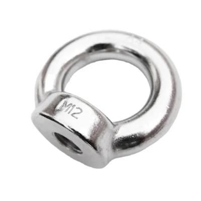 Stainless Steel 304 316 Lifting Ring Eye Nut DIN582 Metric M6 M8 M10 M12 M16 Eye Nuts Bolt and Nuts