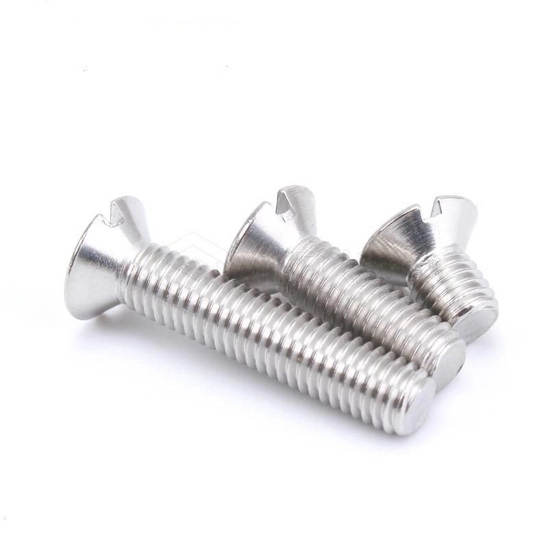 6.8 Stainless Steel Countersunk Head Slotted Screw
