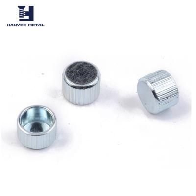 Door and Window Fasteners Vertical Knurling Cap Fixing
