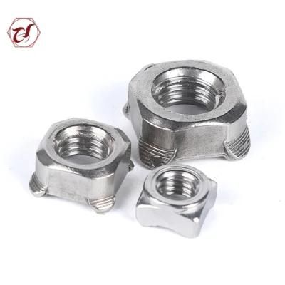 Square Stainless Steel 304 Weld Nut DIN928 316 Weld Nut