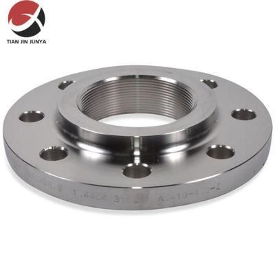 Lost Wax Casting Stainless Steel Pipe Fittings So Flat Welding Flange with Neck