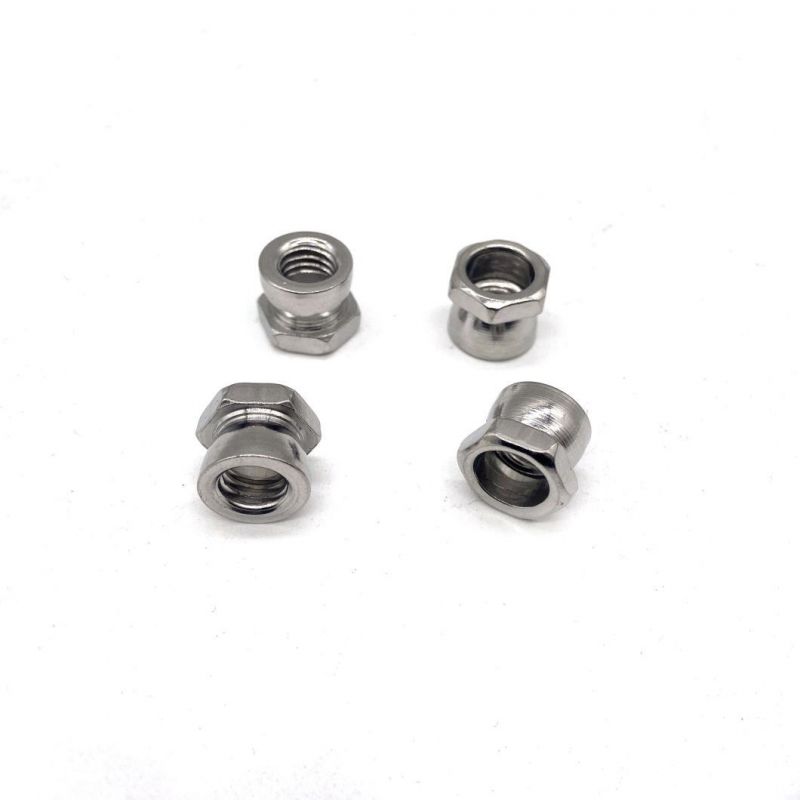 Manufacture A4-80 A2-70 Customization Anti Theft Twist Stainless Steel 304/316 Hex Breakaway Security Nuts