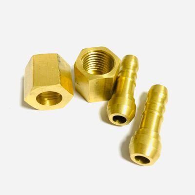 Staubli Mold Brass Pushlok Fitting with Nut