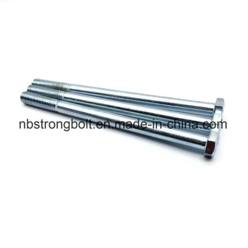 DIN931 Hex Bolt with Gr. 8.8 Zp