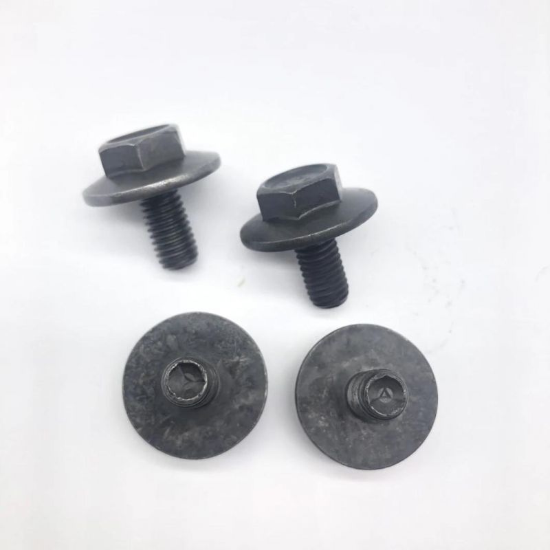 Big Flange Bolt M8X16 Flange Screw