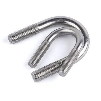 Stainless Steel 304 Square Type Bolt Pipe Clamp U Bolt