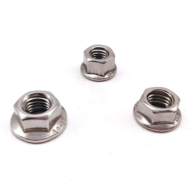 DIN1667 Stainless Steel All-Metal Hex Flange Lock Nut (STOCK)