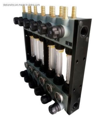 Water Manifold with 10 Inlet and 10 Outlet