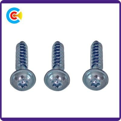 Stainless Steel Flower/Cinquefoil Pan Head Inch Self-Tapping Screw Panel Screws