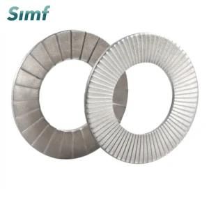 Fender Various Types of M56 Insulation DIN125 Cupped 1.498 Stainless Steel Wedg Nord Lock Washer for Carriage