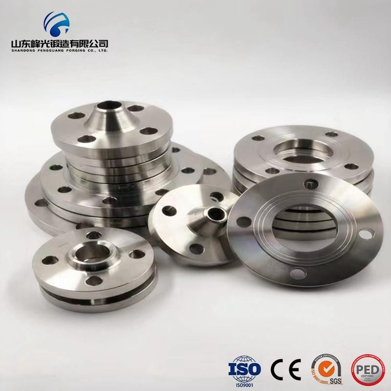 Flange Price 5 Inch Sanitary Carbon Steel 304 ASTM Forged Threaded Drainage Pipe Fittings Blind Flange