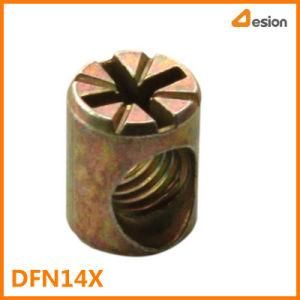 Cross Dowel Nut in Steel Material