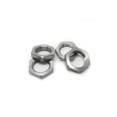 Zinc Planted Carbon Steel Thin Wall Hexagon Nut DIN936 Thin Hex Nut