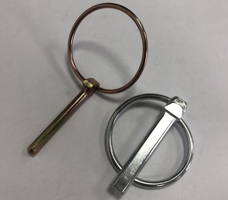 Carbon Steel Lynch Pin O Type Pins Zinc Plated