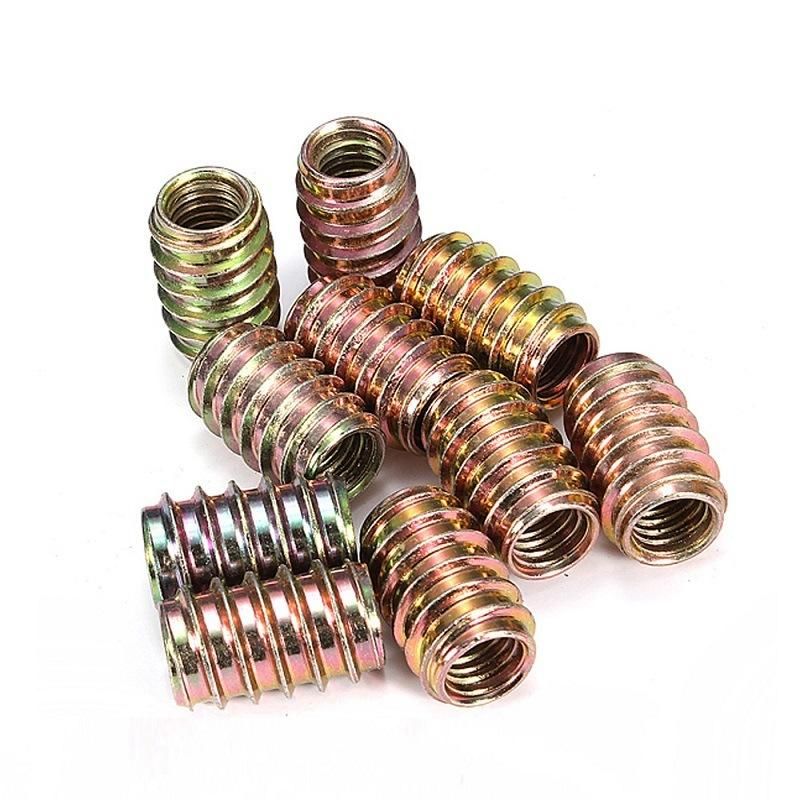 Threaded Insert Type Insert Nut Wood Flange Furniture Insert Nut