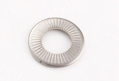 Carbon Steel Serrated Tooth Knurling Conical Spring Washers