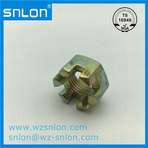 DIN935 Hexagon Slotted Castle Nut