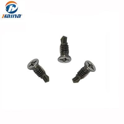 Flat-Heat Cross-Screws Self Tapping Drilling Screws