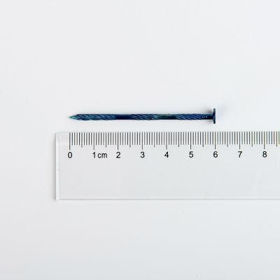 Plain Head Collated Coil Roofing Nails with Copper Wire