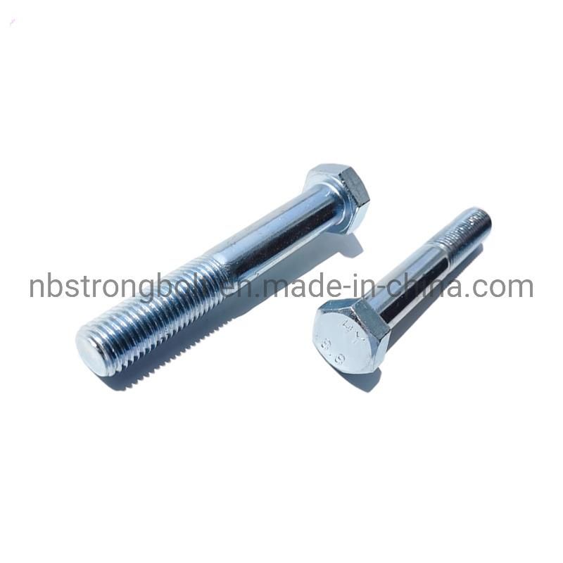 DIN931 Hex Bolt Cl. 8.8 with Zinc