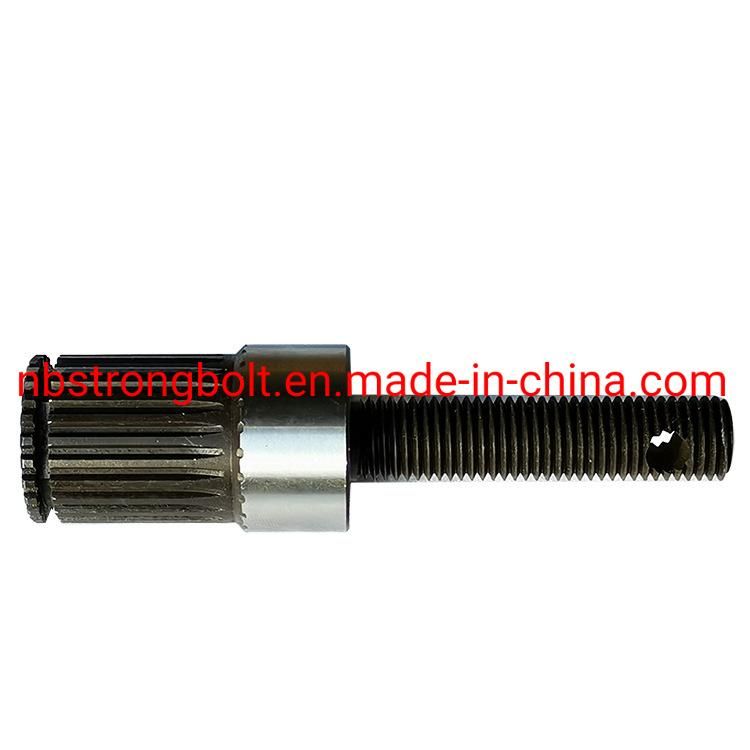 Non-Standard Custom Carburized Spline Shaft Alloy Steel Spline Shaft Slotted Spline Shaft Lathe