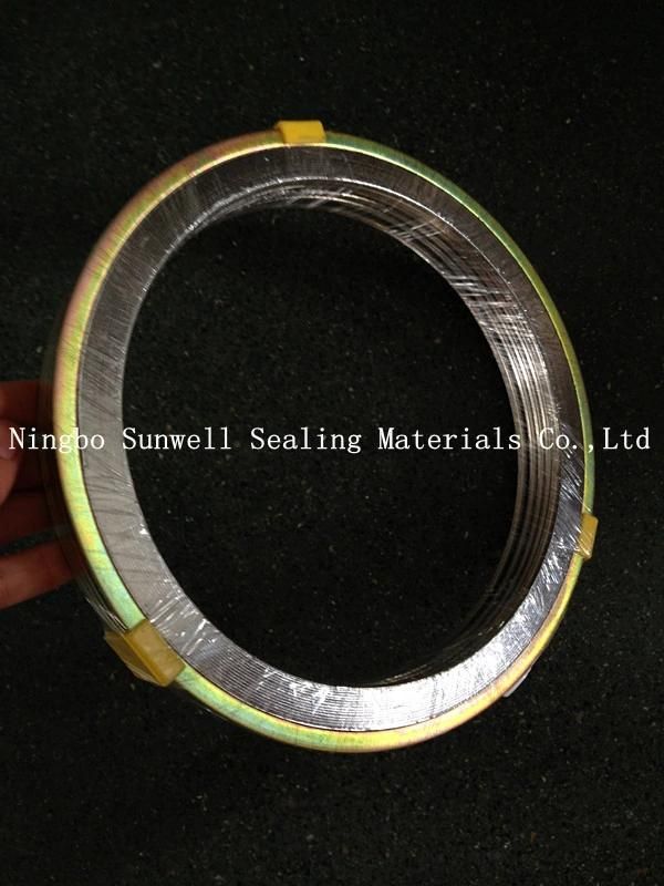 Ss316L Spiral Wound Gasket with CS Outer Ring/Cg Type Gasket (SUNWELL)