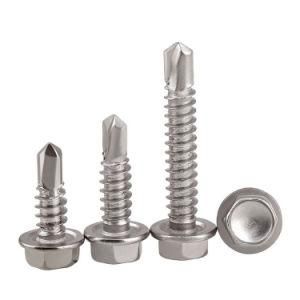 Wholesale Stainless Steel Hex Flang Head Self Tapping Screw