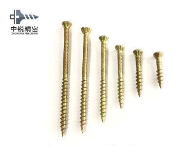 3.5X35mm Fine Thread Phillips Bugle Head Drywall Screws White and Yellow Zinc Plated Drywall Screws
