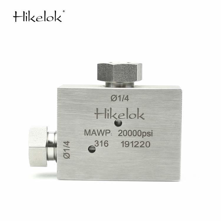 Hikelok Ss Female 20000 Psig Ultra-High Pressure Pipe Fittings Elbow Union