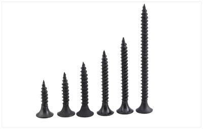 Drywall Screw, Tapping Screw, Black Screw, Fine Threaded, Coarse Threaded, Phillips Screw Flat Screw