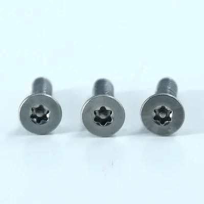 Ss 304/316 Six Lobe Pin in Torx Flat Countersunk Head Security Screws