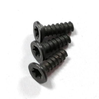 Titanium Anodized Black Countersunk Head Torx Plum Blossom Self-Tapping Screw