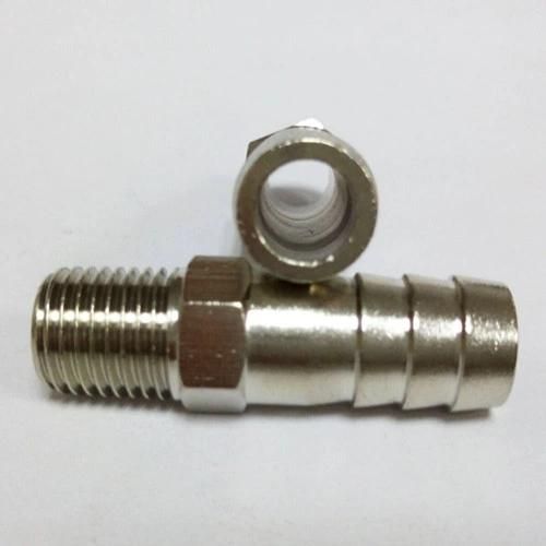 12 mm Hose Barb Stainless Steel Male Adapter