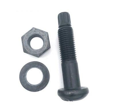 Black - Grade 10.9 - 3/4 - ASTM - F2280/A490tc - Tension Control Bolt- Carbon Steel - 43crmo/B7
