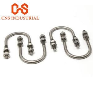 SS316 Ss317L Stainless Steel Clamp U Bolts