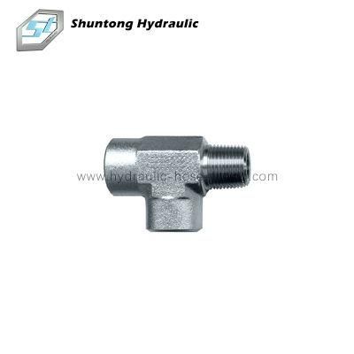 Bsp Female Adators/NPT Male Fittings/Carbon Steel Fittings NPT Female or Male Run Tee Adaptors